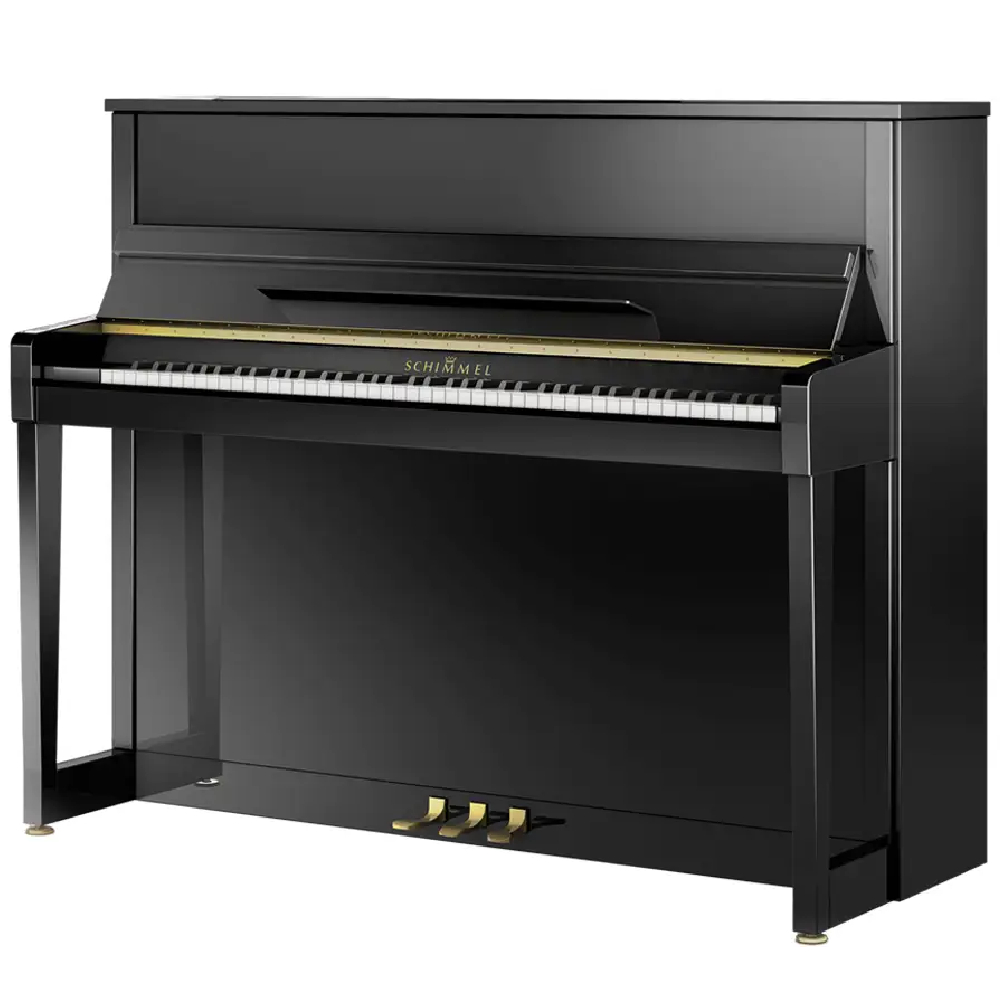 SCHIMMEL C 121 ELEGANCE MANHATTAN 121 CM Parlak Siyah Duvar Piyanosu